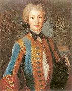 Louis de Silvestre, Anna Orzelska in riding habit.